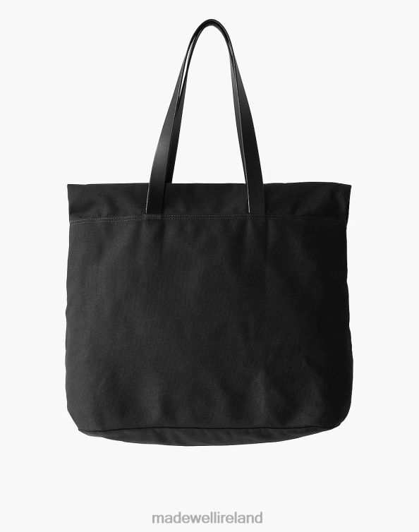 Accessories Black 6266T5 Madewell MAKR Canvas and Leather Fold Weekender Bag Men