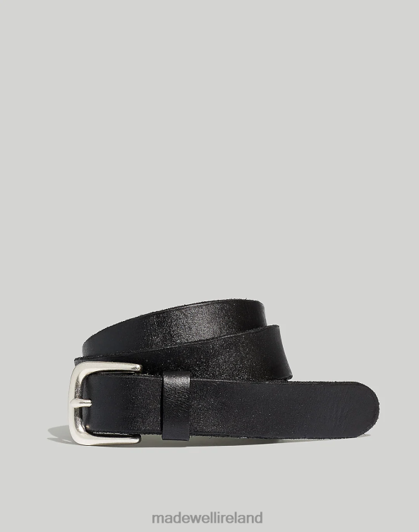 Accessories Classic Black 6266T22 Madewell Leather Belt Men