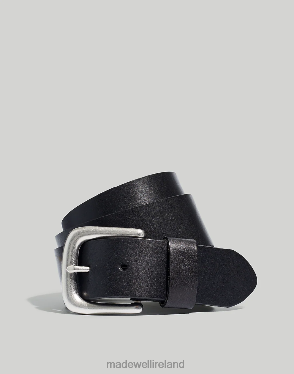 Accessories Classic Black 6266T3 Madewell Leather Belt Men