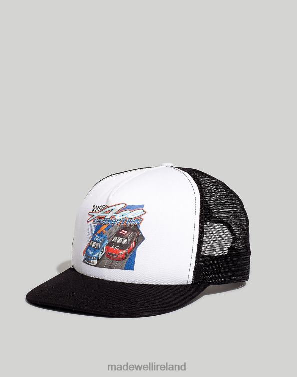 Accessories Black/White 6266T38 Madewell Ace Rivington Trucker Hat Men