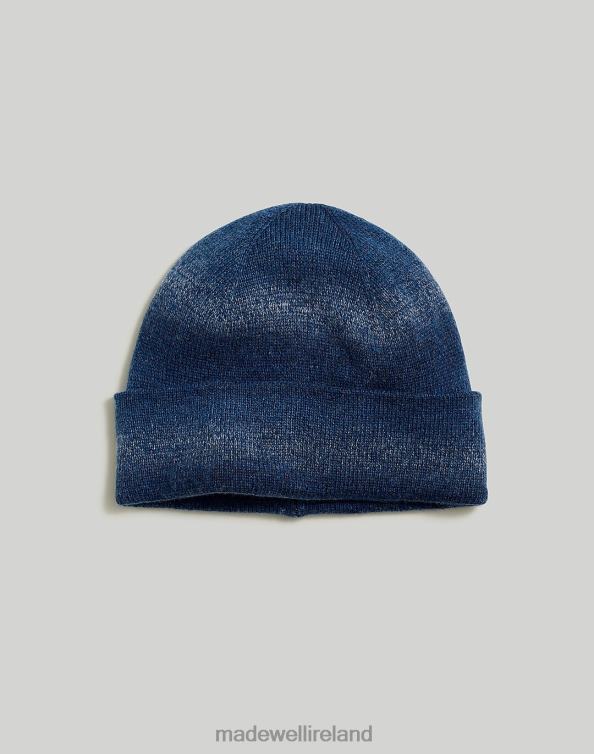 Accessories Deep Indigo 6266T28 Madewell Space-Dyed Cuffed Beanie Men