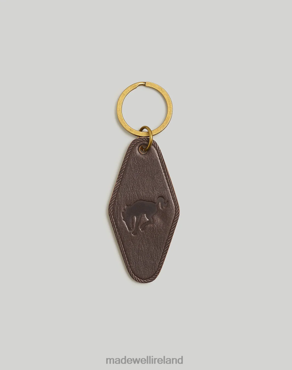 Accessories Dark Coffee 6266T480 Madewell Ford Leather Key Fob Men
