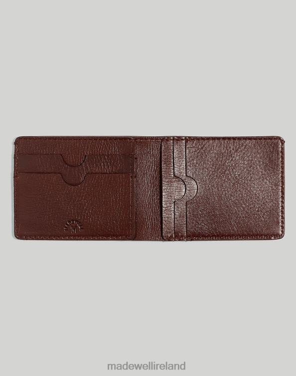 Accessories Rich Brown 6266T64 Madewell Leather Billfold Wallet Men