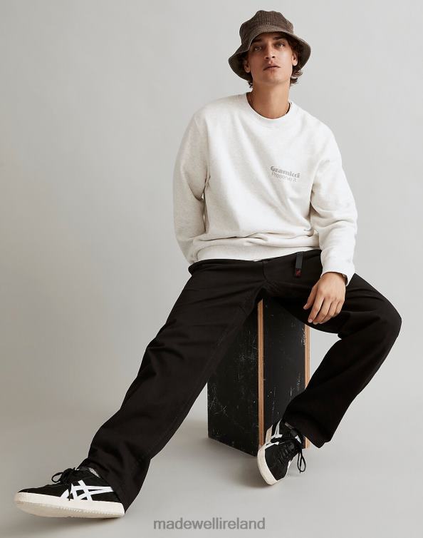 Clothing Ash Heather 6266T502 Madewell Gramicci Preserve-It Crewneck Sweatshirt Men