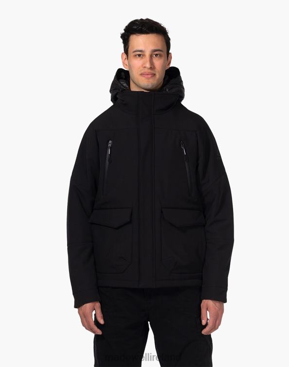 Clothing Black 6266T550 Madewell Norden Dag 2-in-1 Bonded Jacket Men