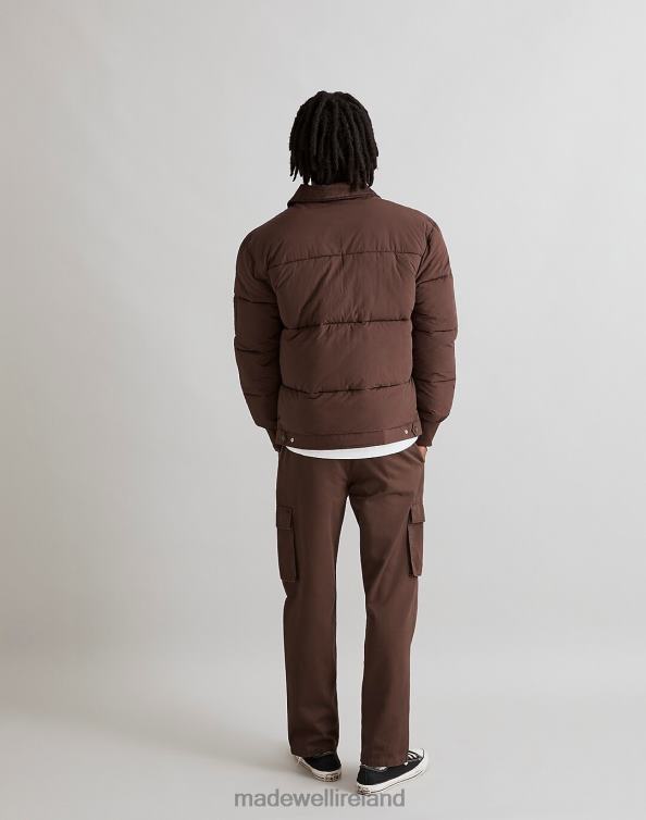 Clothing Chocolate Brown 6266T463 Madewell Dickies Overbook Puffer Jacket Men