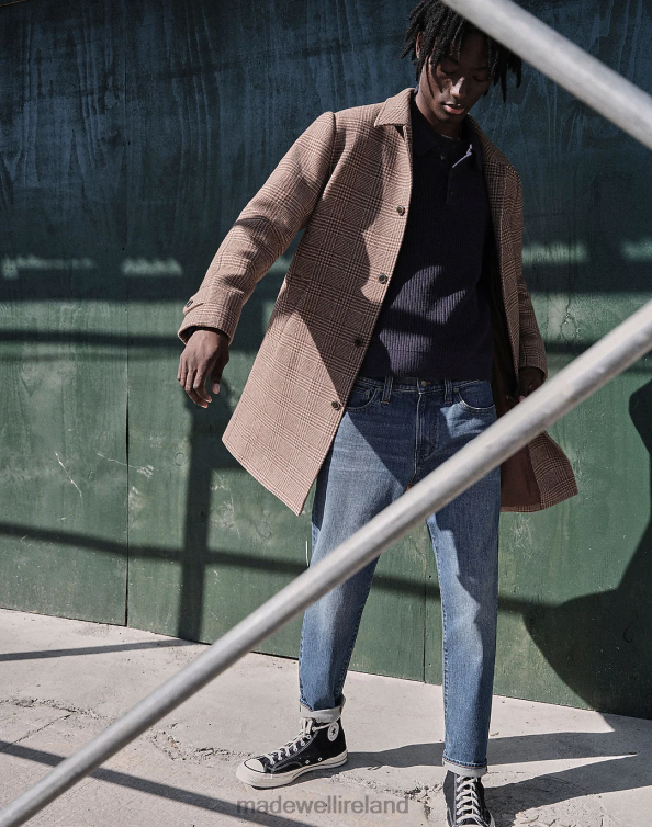 Clothing Dried Barley 6266T116 Madewell Italian Insuluxe Overcoat Men