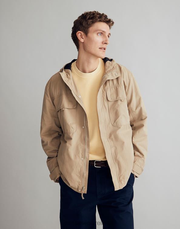 Clothing Driftwood 6266T114 Madewell Hooded Utility Jacket Men