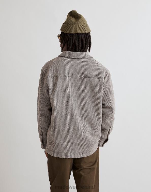 Clothing Grey 6266T122 Madewell Shirt-Jacket Italian Fabric Men