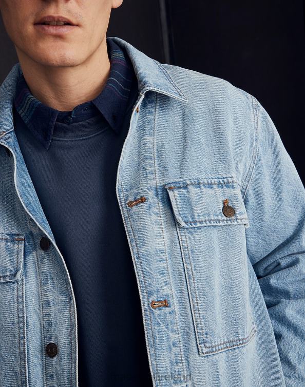 Clothing Highbury Wash 6266T112 Madewell Denim Shirt-Jacket Men