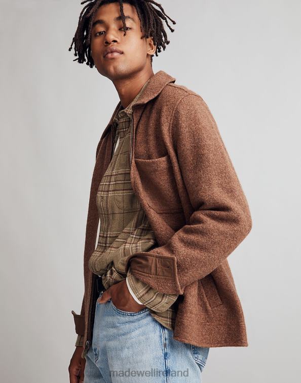 Clothing Hthr Twilight 6266T104 Madewell Boiled Wool Chore Jacket Men