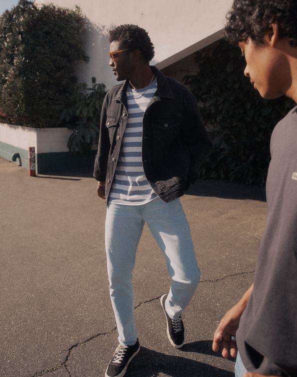 Clothing Benefield Wash 6266T160 Madewell Athletic Slim Jeans Men