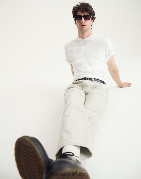 Clothing Feather Grey 6266T131 Madewell The 1991 Straight-Leg Garment-Dyed Jean Men