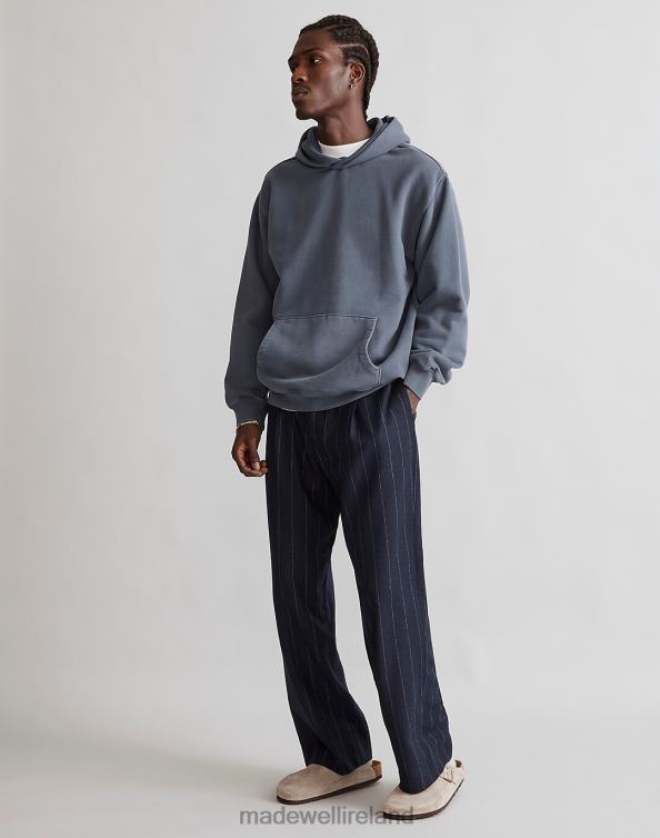 Clothing Ink 6266T219 Madewell The Roebling Pleated Trousers in Italian Fabric Men