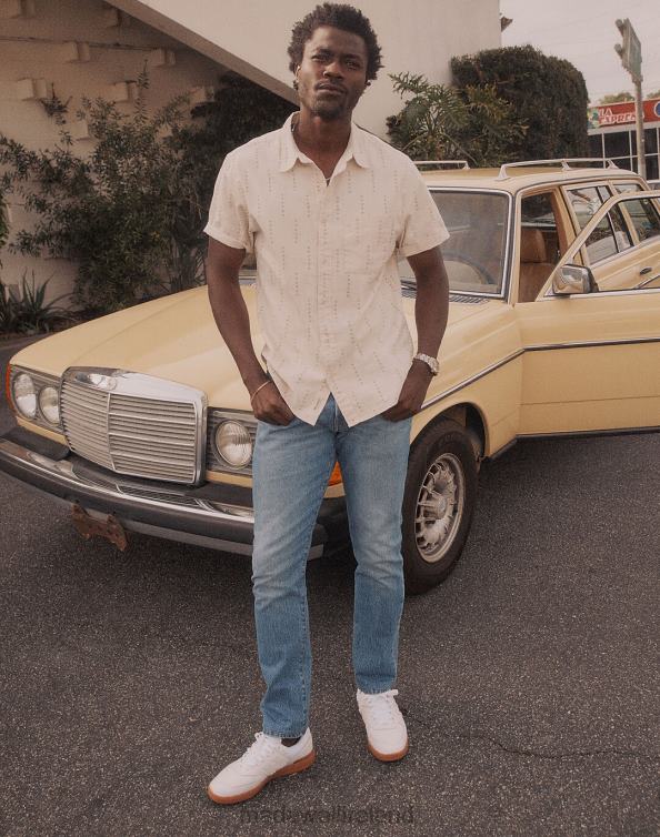 Clothing Marcey Wash 6266T152 Madewell Athletic Slim Jeans Men