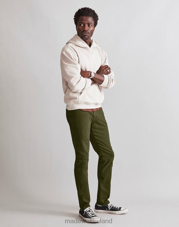 Clothing Thunder Cloud 6266T150 Madewell Garment-Dyed Athletic Slim Jeans Men