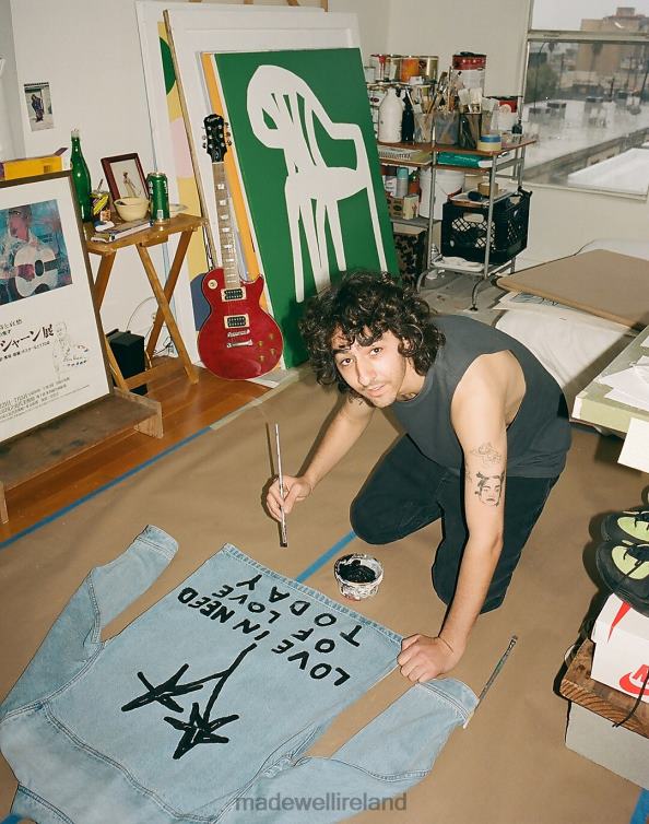 Clothing Cool Obsidian 6266T361 Madewell Recycled Cotton-Blend Muscle Tee Men