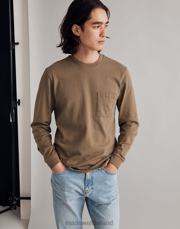 Clothing Lighthouse 6266T356 Madewell Relaxed Long-Sleeve Tee Men