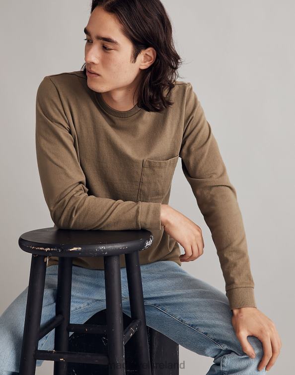 Clothing Lighthouse 6266T356 Madewell Relaxed Long-Sleeve Tee Men