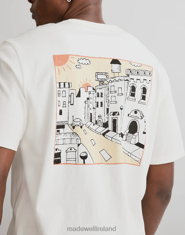 Clothing Lighthouse 6266T527 Madewell Mark Neeley Double Sun Graphic Tee Men