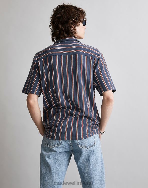Clothing Stripe 6266T259 Madewell Textured Easy Short-Sleeve Shirt Men