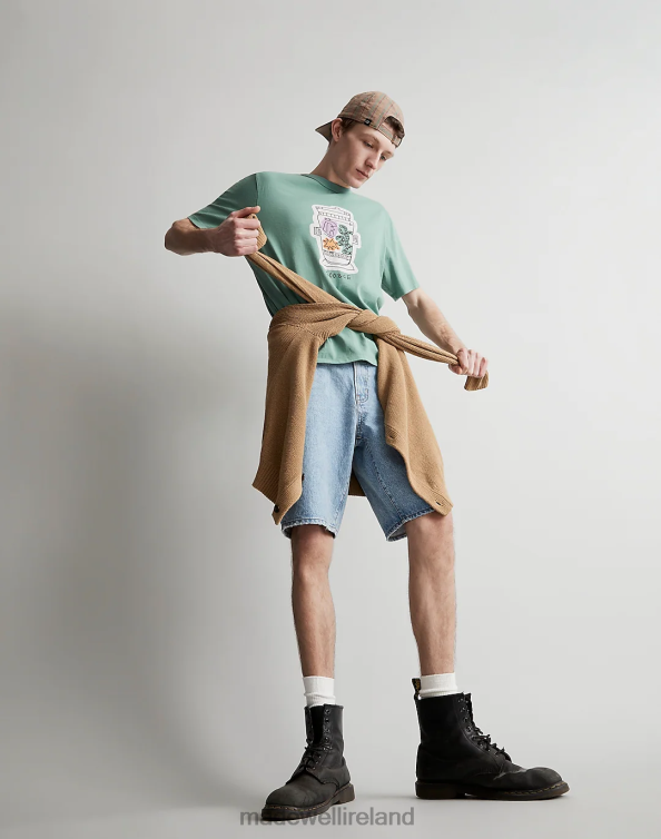 Clothing Trellis Green 6266T522 Madewell Tony Camaro Graphic Tee Men