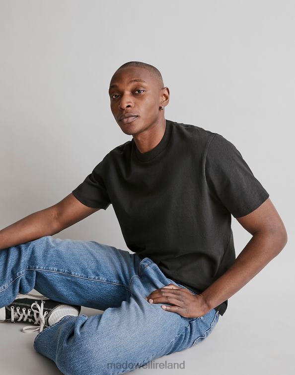 Clothing True Black 6266T364 Madewell Relaxed Tee Men