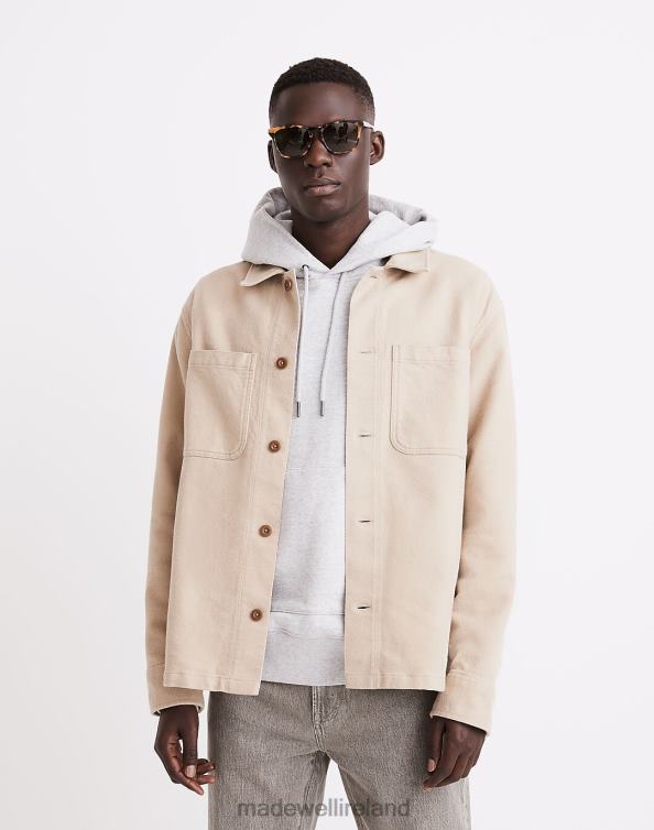 Clothing Wet Sand 6266T280 Madewell Boxy Shirt-Jacket Men