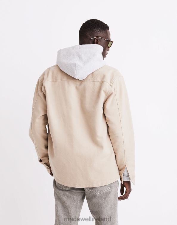 Clothing Wet Sand 6266T280 Madewell Boxy Shirt-Jacket Men