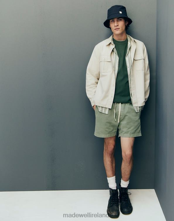 Clothing Coastal Granite 6266T322 Madewell 4 1/2'' Cotton Everywear Shorts Men