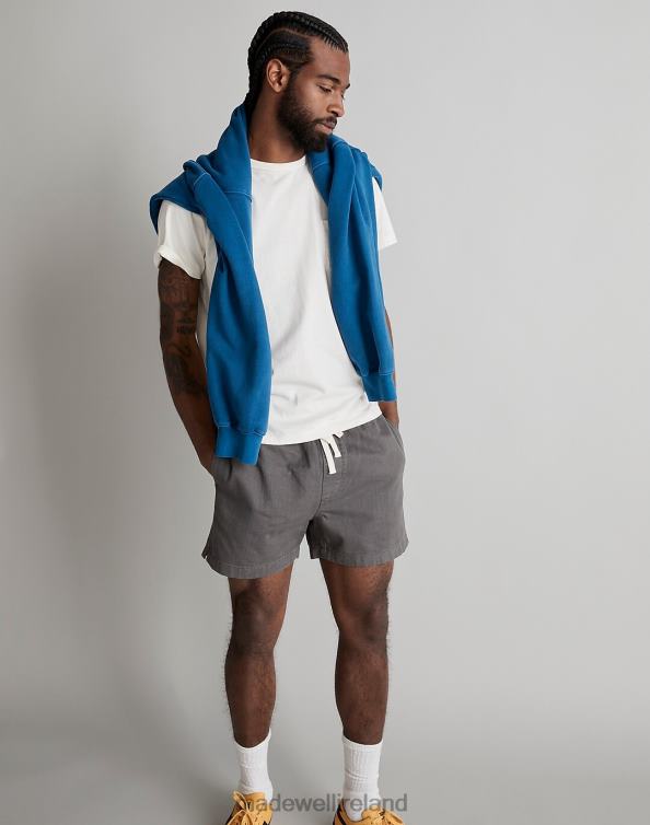 Clothing Coastal Granite 6266T323 Madewell 4 1/2'' Cotton Everywear Shorts Men