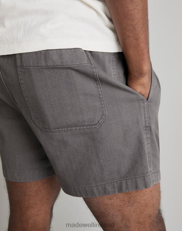 Clothing Coastal Granite 6266T323 Madewell 4 1/2'' Cotton Everywear Shorts Men