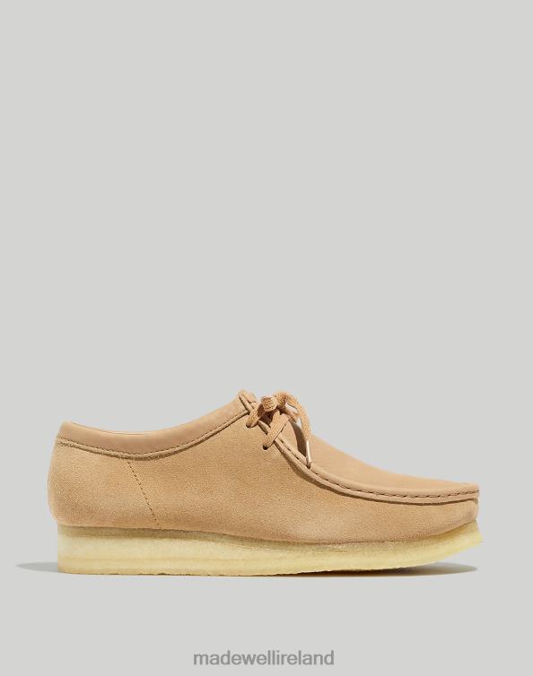 Footwear Light Tan Combo 6266T430 Madewell Clarks Suede and Leather Wallabee Shoes Men