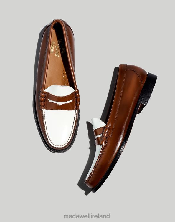 Footwear Whiskey And White 6266T494 Madewell G.H.BASS Weejuns Penny Loafers Men