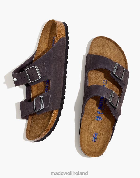 Footwear Hthr Grey 6266T399 Madewell Birkenstock Suede Arizona Sandals Men