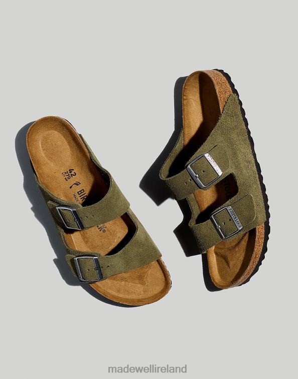 Footwear Thyme 6266T398 Madewell Birkenstock Suede Arizona Sandals Men