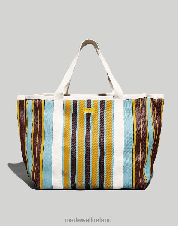 Accessories Gold Brown Blue 6266T1432 Madewell Gunes Swim Kit Tote Women