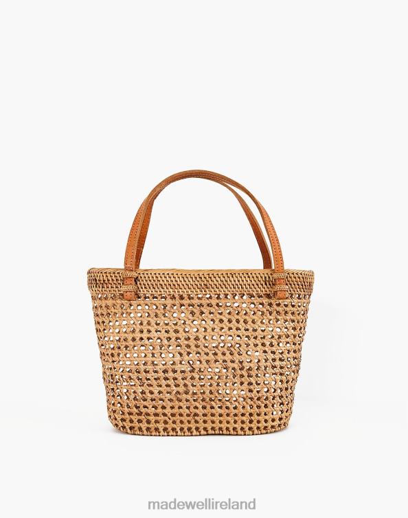 Accessories Natural 6266T1257 Madewell Bembien Rattan Maya Basket Bag Women
