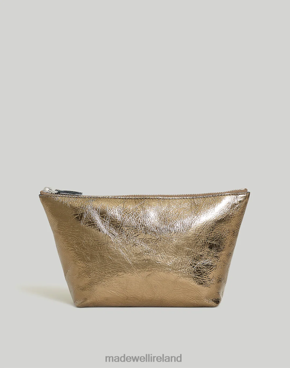 Accessories Pewter Multi 6266T692 Madewell The Leather Pouch in Metallic Women