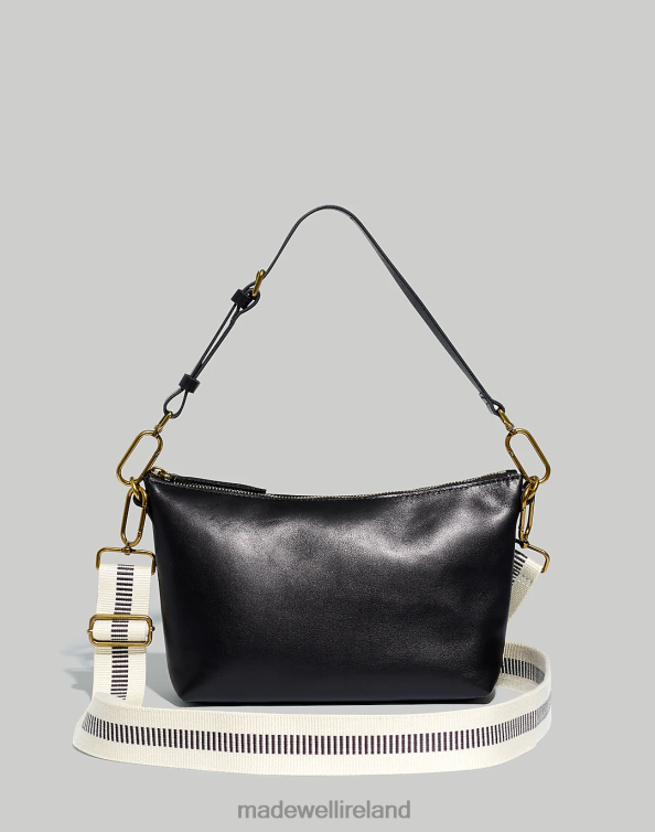 Accessories True Black 6266T672 Madewell The Leather Carabiner Crossbody Sling Bag Women