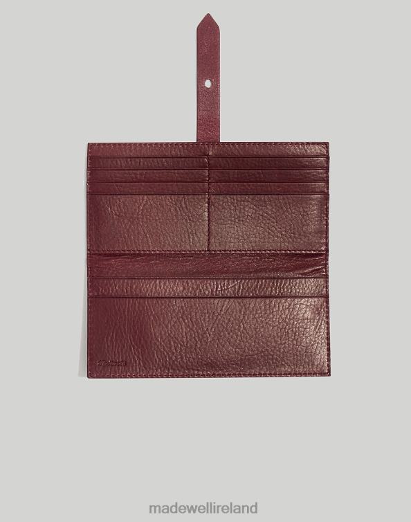 Accessories True Black 6266T709 Madewell The Leather Post Wallet Women