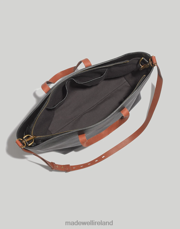 Accessories True Black Brown 6266T735 Madewell The Zip-Top Transport Carryall Women