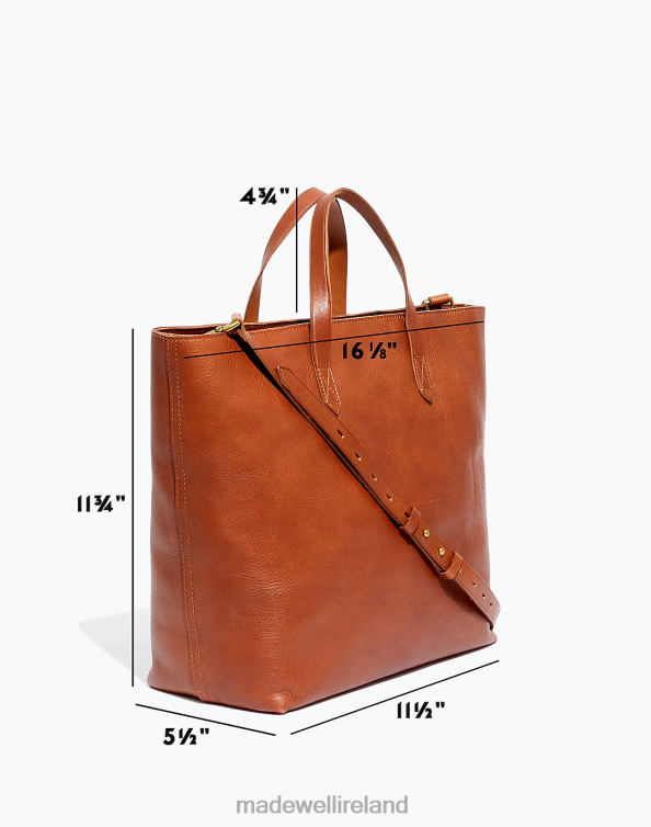 Accessories True Black Brown 6266T735 Madewell The Zip-Top Transport Carryall Women