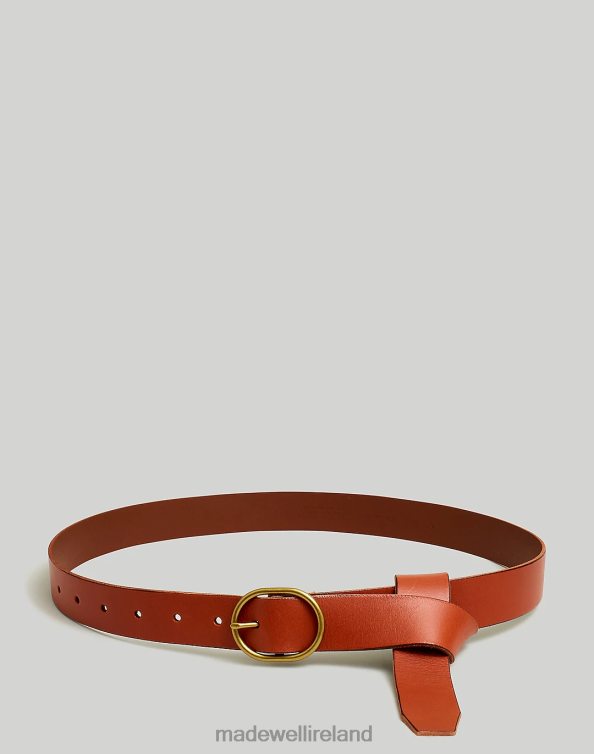 Accessories English Saddle 6266T748 Madewell Extended Leather Belt Women