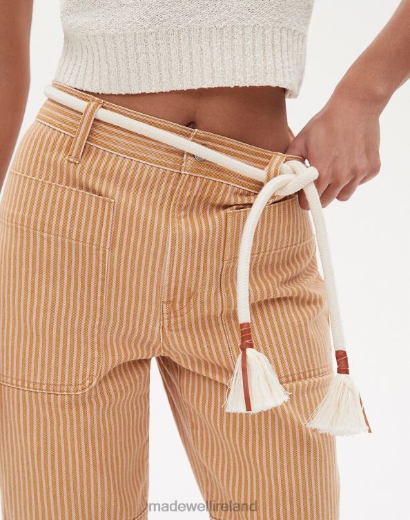 Accessories Vintage Parchment 6266T751 Madewell Rope Tubular Tie Belt Women