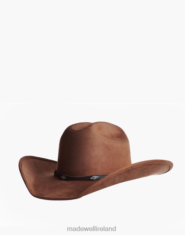 Accessories Brown 6266T1225 Madewell ASN Dolly Western Hat Women