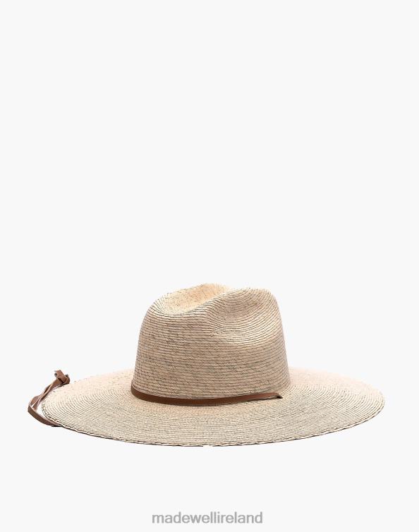 Accessories Brown 6266T1236 Madewell ASN Straw Surfer Boi Wide-Brimmed Hat Women