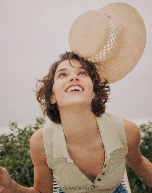 Accessories Natural Multi 6266T818 Madewell Straw Bucket Hat Women