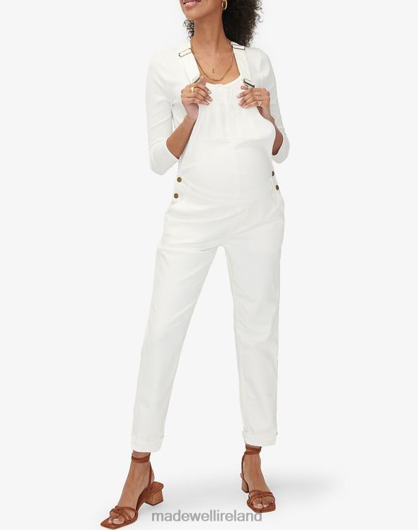 Accessories White 6266T1435 Madewell HATCH Collection The Denim Maternity Overall Women