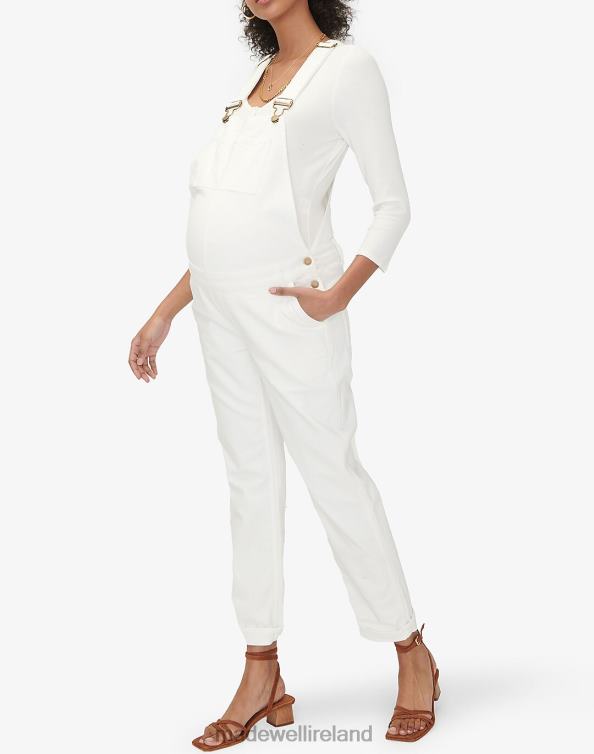 Accessories White 6266T1435 Madewell HATCH Collection The Denim Maternity Overall Women